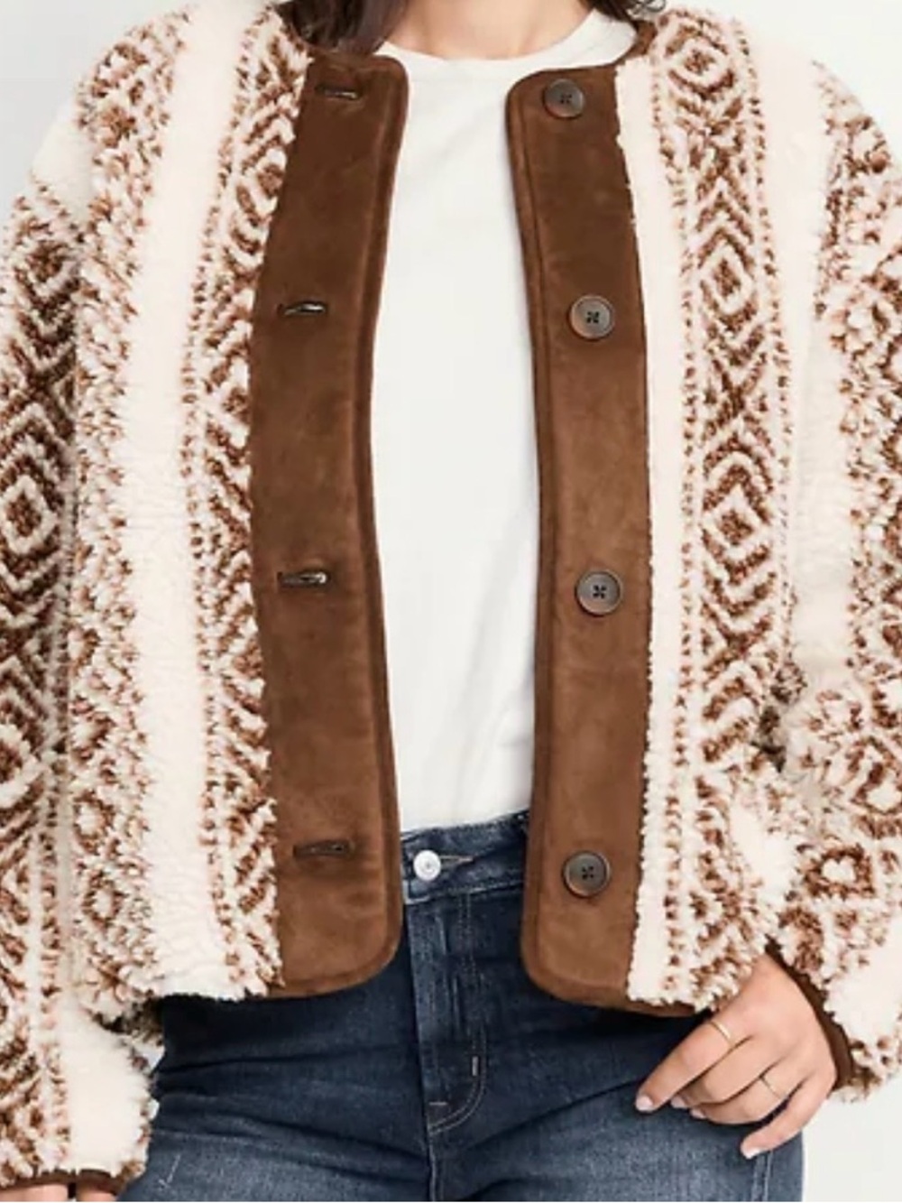 Old Navy Sherpa Coat